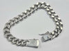 Silver Curb Bracelet 7.5"