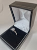 White Gold Ring 375 9ct 1.6G Size M