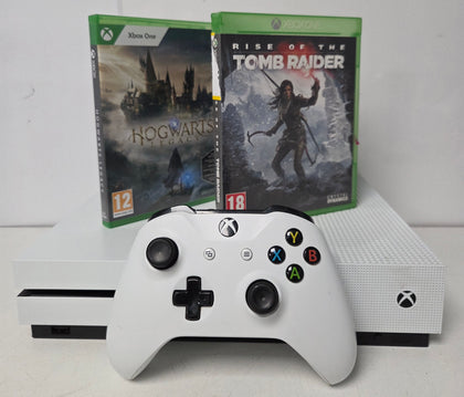 Microsoft Xbox One S 500GB Console & 2 Games