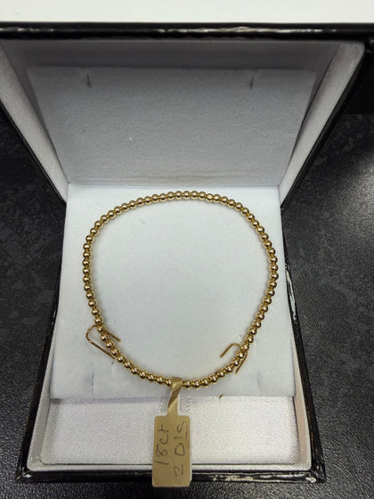 18ct Gold Bracelet 2.04g