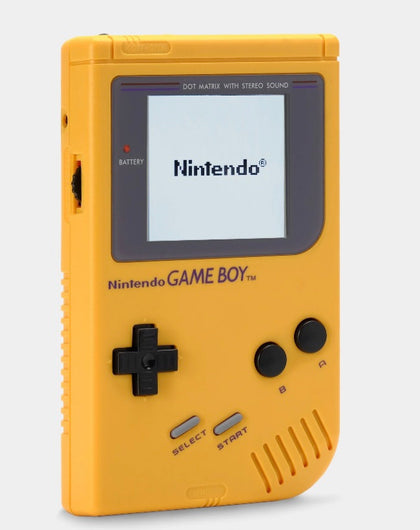 Nintendo Gameboy original yellow + 4 games