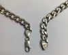Silver Curb Chain 20"