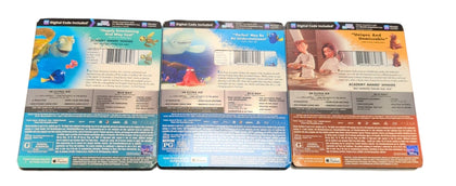 Disney Pixar 4K Ultra HD DVD Bundle 