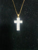 9CT Gold Necklace With Cross Pendent 3.3G
