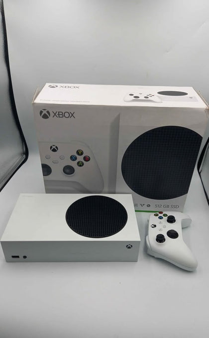 Xbox Series S Console, 512GB, White, Boxed With Pad