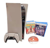 Sony Playstation 5 Disc Version 825GB + 2TB Bundle**Unboxed**