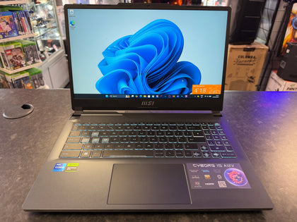 MSI cyborg 15 A12V 8GB ram 1TB SSD RTX 4050 Gaming Laptop