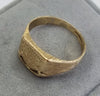 9ct Gold Arsenal Ring Size T