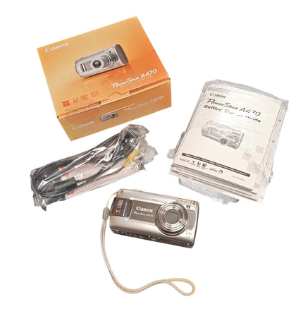 Canon PowerShot A470 7.1mp Digital Camera**Boxed**