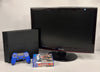 PlayStation 4 500GB 4 Games Package & Samsung 24" Monitor