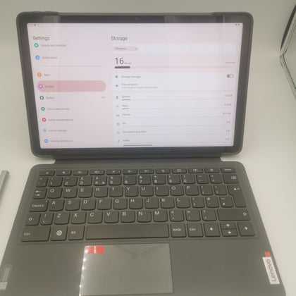 Lenovo TAB P11 2nd Gen (TB-350FU) (6GB+128GB) 11” Storm Grey, WiFi with keyboard case and pen