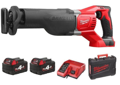 Milwaukee 18V 2 x 4.0Ah Li-Ion Saw BODY ONLY