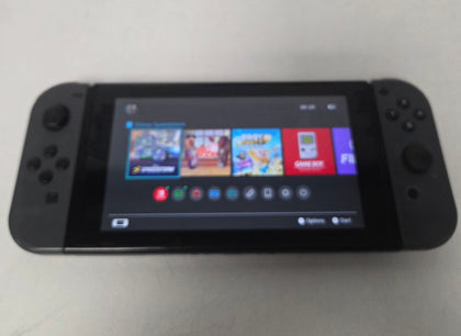 Nintendo Switch Console Gray & 1 Unboxed Game