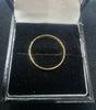 18ct GOLD RING 750 1.3G Size O