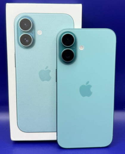 Apple iPhone 16 128GB Teal Unlocked Boxed - Chesterfield