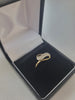 9k Gold Ring, 375 Hallmarked, 1.60Grams, Size: L, Box Included