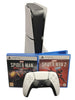 Sony PlayStation 5 Slim Disc 1TB Bundle **Unboxed**