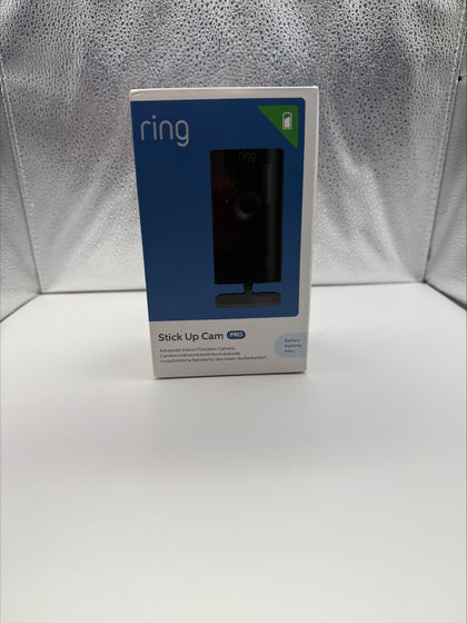 Ring Stick Up Cam Pro Battery Security Camera - Black