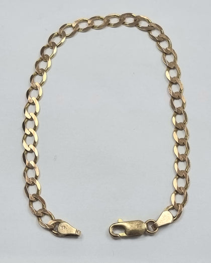 9ct Gold Bracelet 7.5