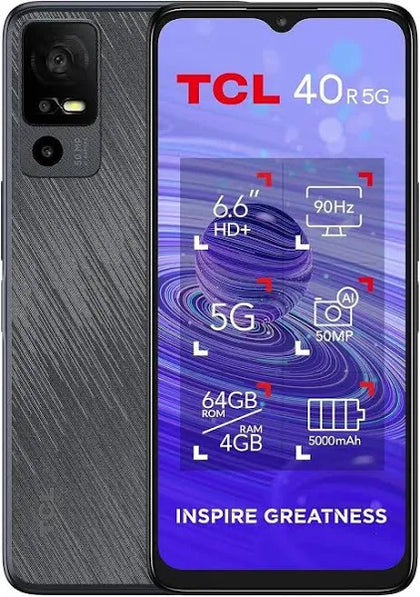 TCL 40R 5G - 64GB - Unlocked.