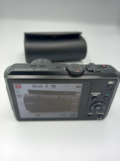 Panasonic Lumix DMC-TZ40 18.1M,20X FULL HD with Charger and Small Carry Case