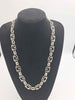 925 Sterling Silver Knuckle Duster Link Chain – 26” Long – 80.44 Grams – Albert Clasp **BRAND NEW**
