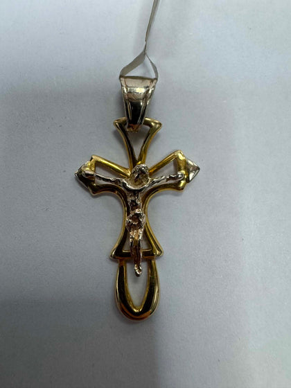 4.5g 14ct Jesus on cross pendant **Hallmarked**