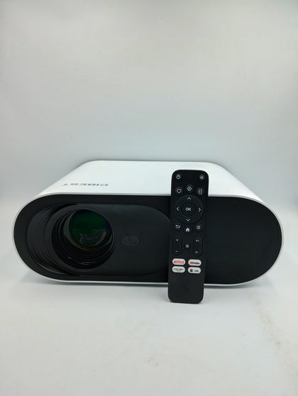 Cibest 1080p Pojector with original carry case and remote