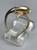 9ct DIAMOND DOLPHIN RING