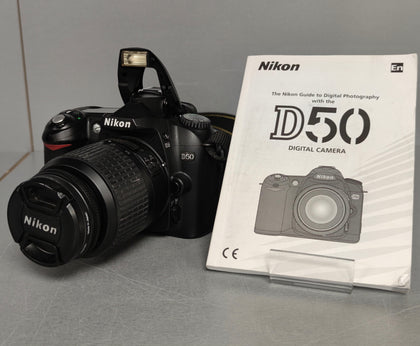 Nikon D50 6.1M DSLR Camera + 18-55mm Lens**Unboxed**