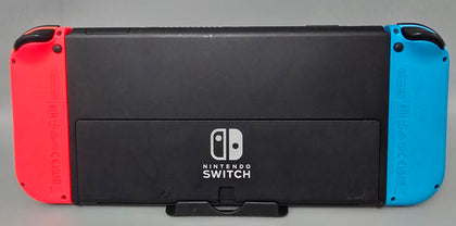 Switch Console, 64GB OLED + Neon Red/Blue Joy-Con, Boxed