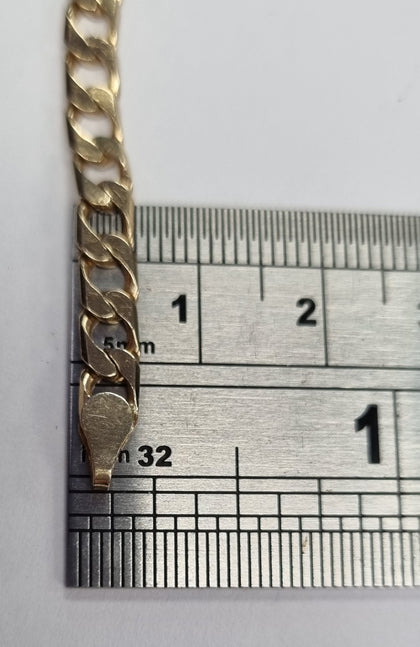 9ct gold bracelet 8.7