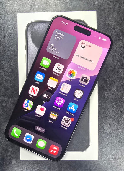 Apple iPhone 15 Pro Max - 256GB - Boxed - Near Immaculate