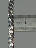 Brand New Silver Curb Chain