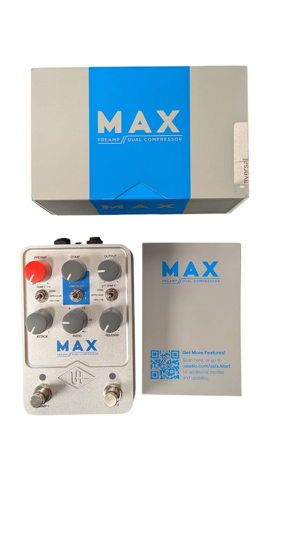 Universal Audio UAFX Max Preamp & Dual Compressor | Cash