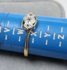 18ct Gold Diamond Ring Size W1/2