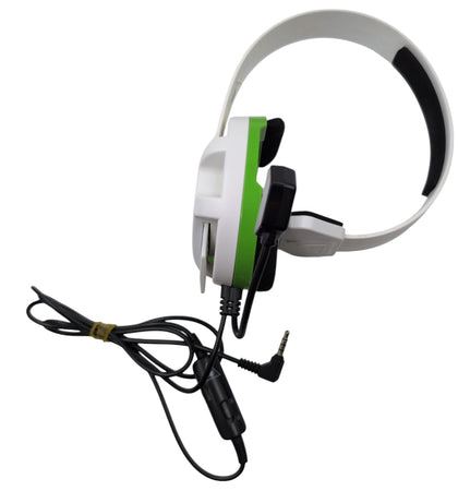 Turtle Beach One Ear Wired Gaming Headphones with Microphone White/Green 