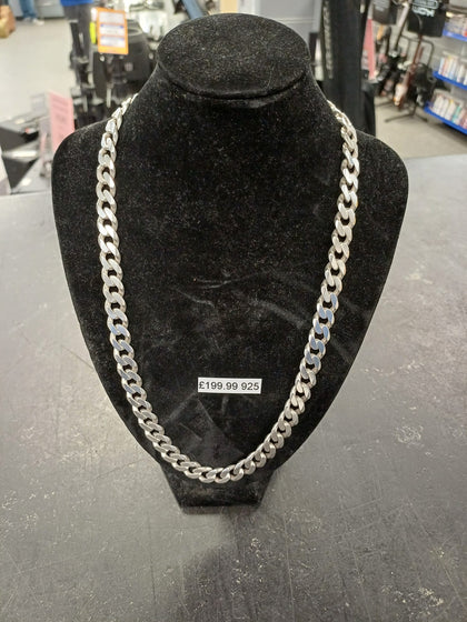 925 Silver Curb Chain 105.97g