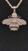 *BRAND NEW* 925 silver necklace with bee pendant 24" 11.77g boxed