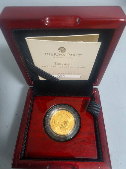 24ct The Angel Gold Coin 999 7G all boxed very well presented