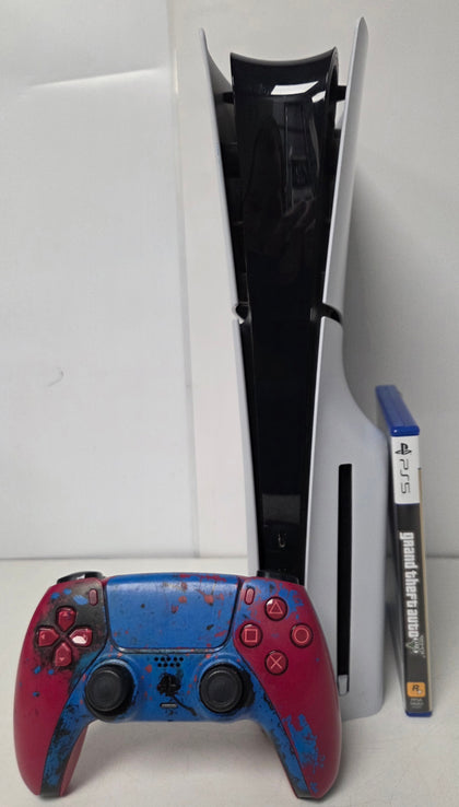 Sony PlayStation 5 Slim Disc Edition Console & 1 Game