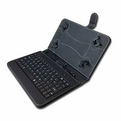 10/10.1 Inch Tablet Keyboard Case Cover Universal Keyboard Case with USB C External QWERTY Keyboard For 9