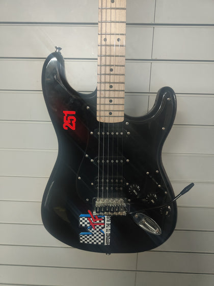 Square Stratocaster electric guitar