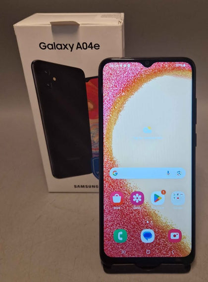 Samsung Galaxy A04E (3GB+32GB) Black, Unlocked Boxed