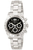 Invicta Speedway 9223 Men's Watch - Quartz Movement - Stainless Steel with Black Dial - 39 mm