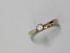 18CT Gold Diamond Engagement Ring .25PTS - Size S