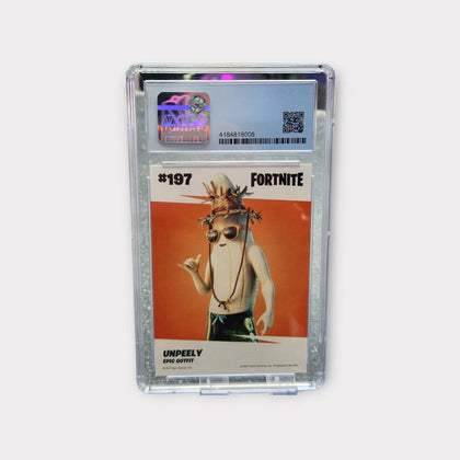 CGC GRADED 9 UNPEELY FORTNITE CARD EPIC - HOLOFOIL
