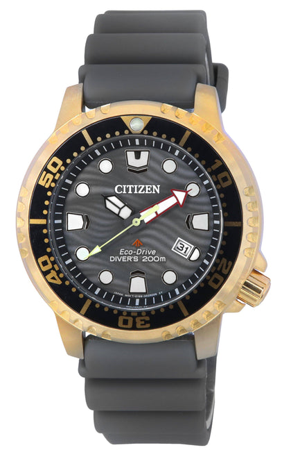 Citizen Mens Promaster Diver Eco-Drive Black Watch BN0163-00H