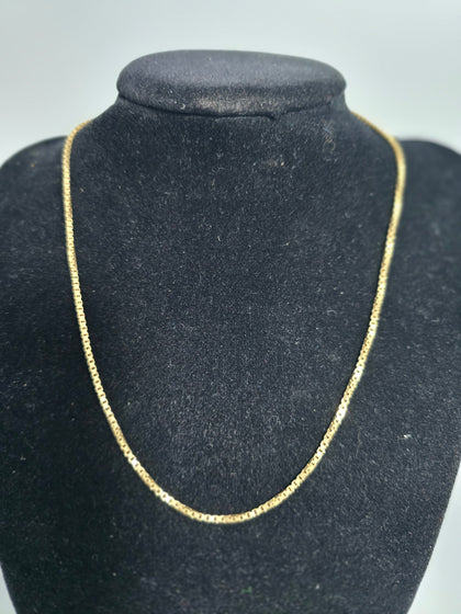 9ct Gold Necklace 375 6.7G 16'' in Length