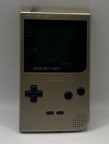 Nintendo Game Boy Light Gold Handheld Console - Chesterfield